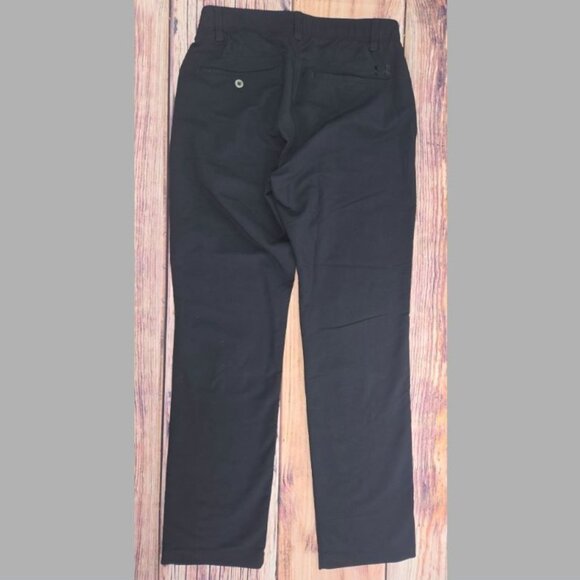 Under Armour Mens Black Taper Nylon Blend Golf Pants 30x32 - Picture 2 of 9